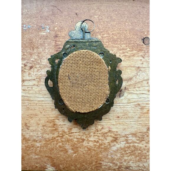 Vintage Mini Italian Bronze Framed Print - Picture 5 of 7